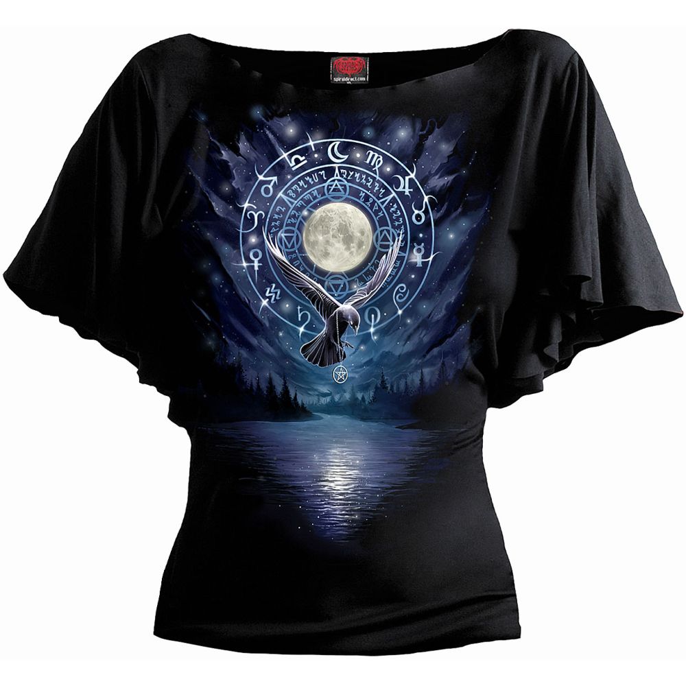 Spiral - WITCHCRAFT Top - Zwart